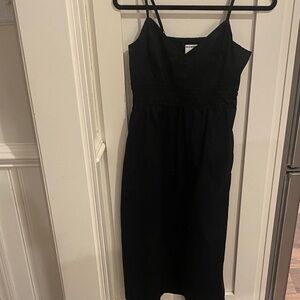 Old Navy Elegant Black Midi Dress